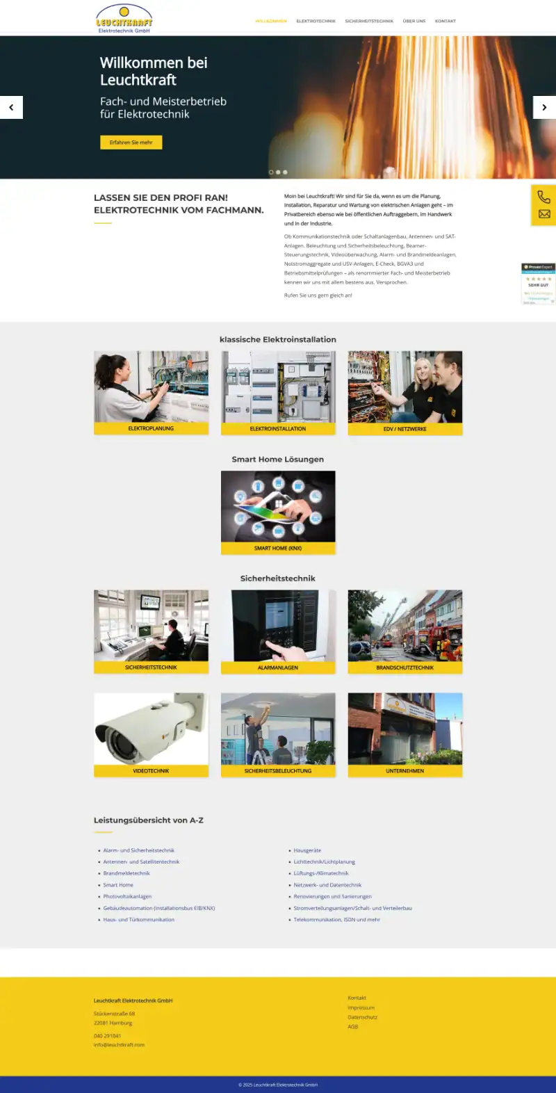 website leuchtkraft desktop