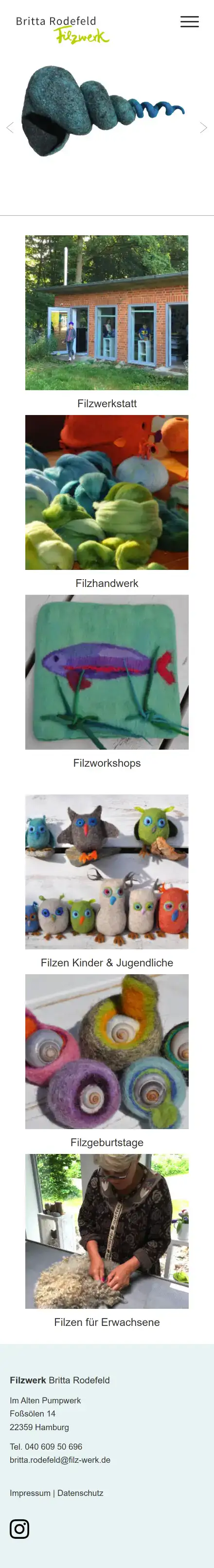 website filz werk desktop