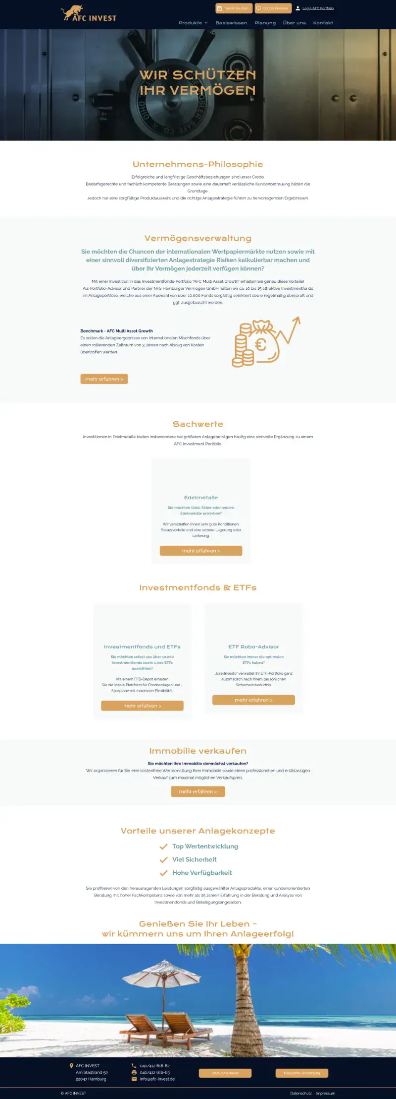 website afc invest desktop