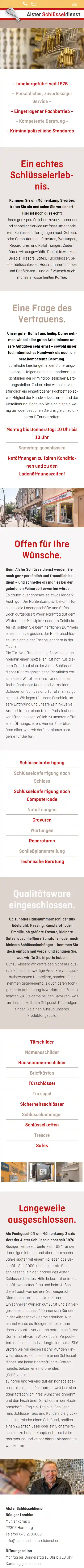 website alster schluesseldienst desktop