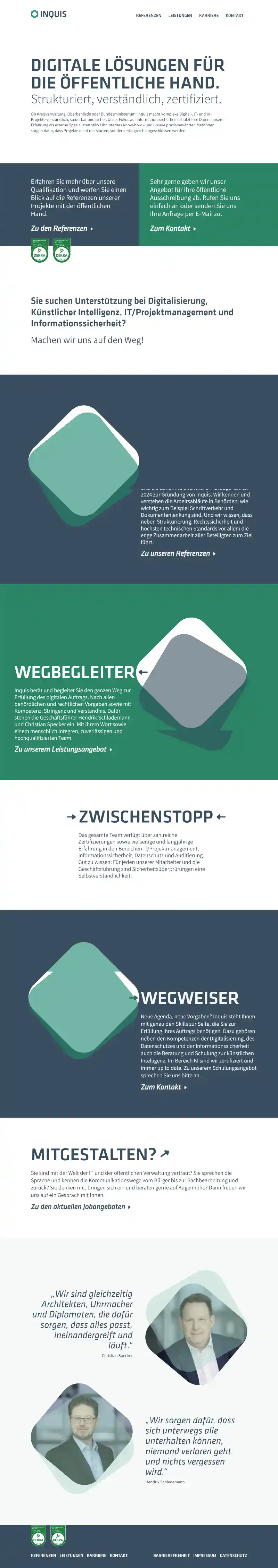 website inquis desktop