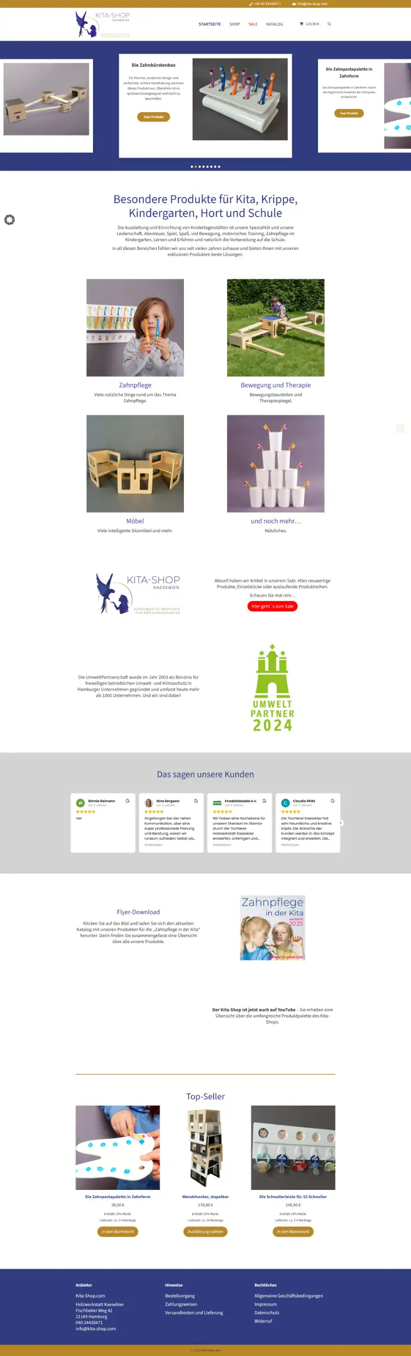 website kita shop desktop