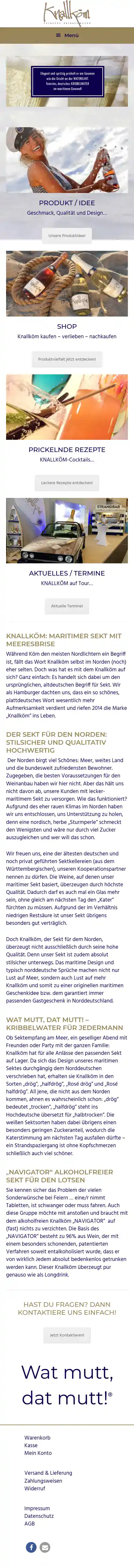 website knallkoem desktop